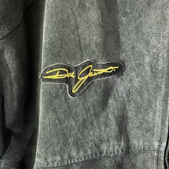 Jeff Hamilton Pro Sport Suede Jacket NASCAR Ups Men’s XL Black Dale Jarrett - Picture 7 of 16